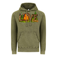 Vintage Olive camping love Vintage Hoodie - NancyCooperArtShop