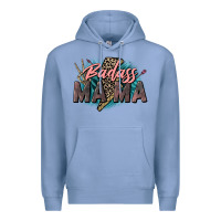 Colony Blue Badass Mama Mother's Day png sublimation design do Premium Hoodie - CowGirlArtShop