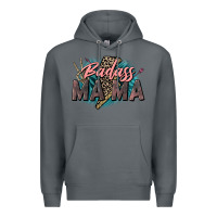 Rock Badass Mama Mother's Day png sublimation design do Premium Hoodie - CowGirlArtShop