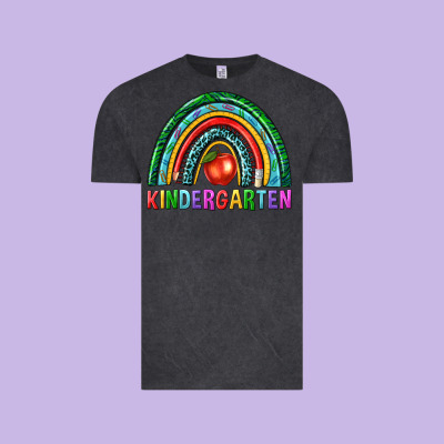 Rainbow Kindergarten Vintage Tee Designed By Nancycooperartshop