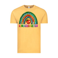 Vintage Mustard rainbow kindergarten Vintage Tee - NancyCooperArtShop