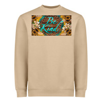 Mushroom be kind bees license plate Heavyweight Sweatshirt - Artiststas