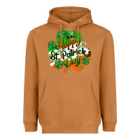 Meerkat Happy St. Patrick's Day Heavyweight Hoodie - CowGirlArtShop