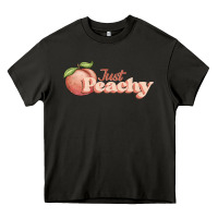 Asphalt just peachy Heavy Core Tee - JahusDesignShop