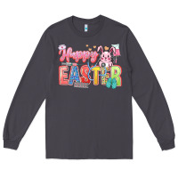 Smoke Happy Easter Nurse Long Sleeve Tee - LillyAllenDesigns