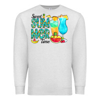 Oatmeal Heather sweet summer time pineapple Premium Sweatshirt - CowCowDesign