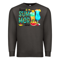 Smoke sweet summer time pineapple Premium Sweatshirt - CowCowDesign