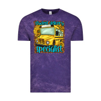 Cloud Purple student delivery specialist Vintage Tee - NancyCooperArtShop