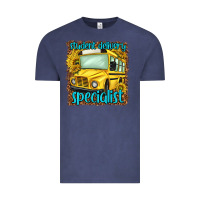 Vintage Denim student delivery specialist Vintage Tee - NancyCooperArtShop