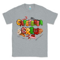 Heather Grey Christmas cafeteria crew Classic Tee - MaliasSmallBusiness