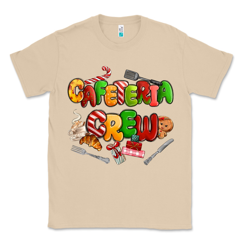 Christmas Cafeteria Crew Classic Tee by MaliasSmallBusiness | Teevron