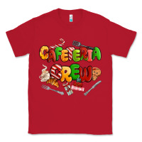 Red Christmas cafeteria crew Classic Tee - MaliasSmallBusiness