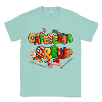 Seafoam Christmas cafeteria crew Classic Tee - MaliasSmallBusiness