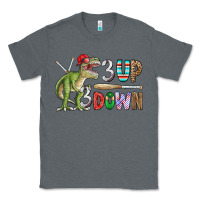 Charcoal Heather 3 up 3 down rex Classic Tee - CowhideDigitalArt