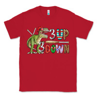 Red 3 up 3 down rex Classic Tee - CowhideDigitalArt