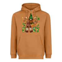 Meerkat St. Patrick's Bad and boozy with gnome Heavyweight Hoodie - HowdyJamesFarm