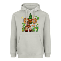 Moon Dust St. Patrick's Bad and boozy with gnome Heavyweight Hoodie - HowdyJamesFarm