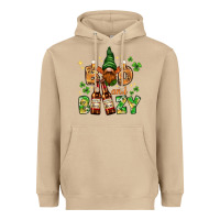 Mushroom St. Patrick's Bad and boozy with gnome Heavyweight Hoodie - HowdyJamesFarm