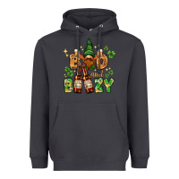 Smoke St. Patrick's Bad and boozy with gnome Heavyweight Hoodie - HowdyJamesFarm
