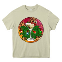 Mossy Christmas martini Heavy Core Tee - AdoDesignShop