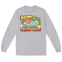 Moon Dust Happy Easter truck Long Sleeve Tee - LillyAllenDesigns