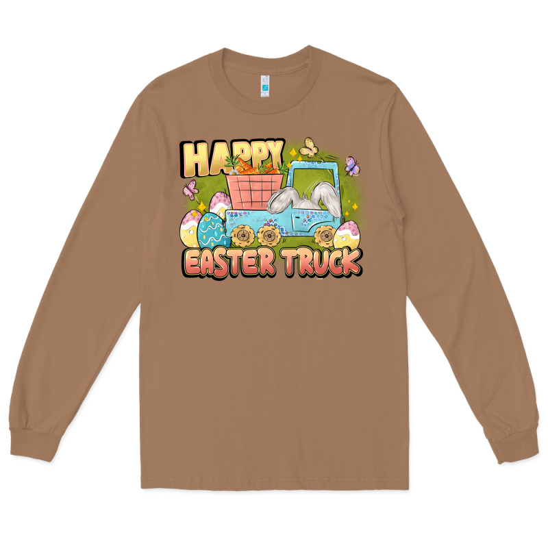 Happy Easter Truck Long Sleeve Tee by LillyAllenDesigns | Teevron