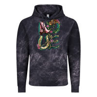 Cloud Black love boots horseshoe cowboy Vintage Hoodie - NancyCooperArtShop