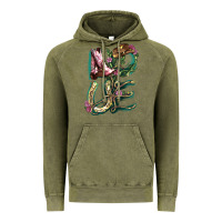 Vintage Olive love boots horseshoe cowboy Vintage Hoodie - NancyCooperArtShop