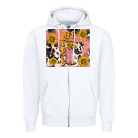 White cowgirl boots sunflower Zipper Hoodie - TumblerDesignByShophia