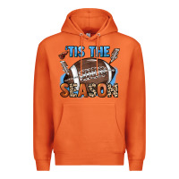 Carrot Tis the season lightning bolt Premium Hoodie - HowdyJamesFarm