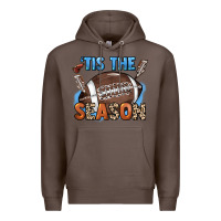Coffee Tis the season lightning bolt Premium Hoodie - HowdyJamesFarm
