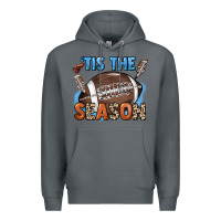 Rock Tis the season lightning bolt Premium Hoodie - HowdyJamesFarm