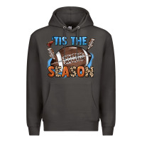 Smoke Tis the season lightning bolt Premium Hoodie - HowdyJamesFarm