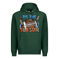 Sports Green Tis the season lightning bolt Premium Hoodie - HowdyJamesFarm