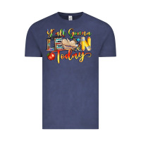 Vintage Denim yall gonna learn today Vintage Tee - NancyCooperArtShop
