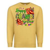 Antique Gold happy crawdi gras olivia Premium Sweatshirt - OliviaCreatesArt