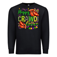 Black happy crawdi gras olivia Premium Sweatshirt - OliviaCreatesArt
