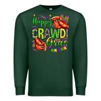 Sports Green happy crawdi gras olivia Premium Sweatshirt - OliviaCreatesArt