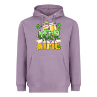 Lavender St.Patrick's Beer time Heavyweight Hoodie - HowdyJamesFarm
