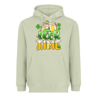 Matcha St.Patrick's Beer time Heavyweight Hoodie - HowdyJamesFarm