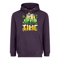 Plum St.Patrick's Beer time Heavyweight Hoodie - HowdyJamesFarm
