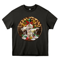 Asphalt christmas martini cocktail party Heavy Core Tee - AdoDesignShop