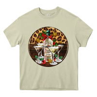 Mossy christmas martini cocktail party Heavy Core Tee - AdoDesignShop