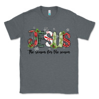 Charcoal Heather jesus the reason for the season Classic Tee - MaliasSmallBusiness