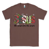 Chestnut jesus the reason for the season Classic Tee - MaliasSmallBusiness