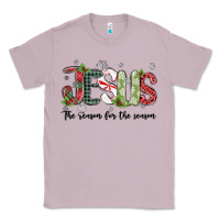 Lilac jesus the reason for the season Classic Tee - MaliasSmallBusiness