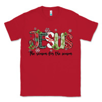 Red jesus the reason for the season Classic Tee - MaliasSmallBusiness