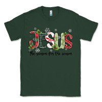 Sports Green jesus the reason for the season Classic Tee - MaliasSmallBusiness