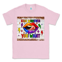 Bubblegum Pink kiss whoever you want tumbler Classic Tee - JahusDesignShop