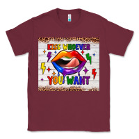 Burgundy kiss whoever you want tumbler Classic Tee - JahusDesignShop